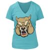 Women's Premium Deep V-Neck T-Shirt Thumbnail