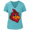 Women's Premium Deep V-Neck T-Shirt Thumbnail