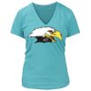 Women's Premium Deep V-Neck T-Shirt Thumbnail