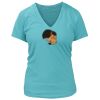 Women's Premium Deep V-Neck T-Shirt Thumbnail