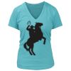 Women's Premium Deep V-Neck T-Shirt Thumbnail