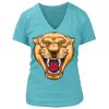 Women's Premium Deep V-Neck T-Shirt Thumbnail
