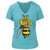 Women's Premium Deep V-Neck T-Shirt Thumbnail