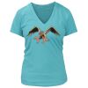 Women's Premium Deep V-Neck T-Shirt Thumbnail