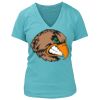 Women's Premium Deep V-Neck T-Shirt Thumbnail