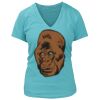 Women's Premium Deep V-Neck T-Shirt Thumbnail
