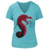 Women's Premium Deep V-Neck T-Shirt Thumbnail