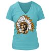 Women's Premium Deep V-Neck T-Shirt Thumbnail