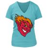 Women's Premium Deep V-Neck T-Shirt Thumbnail