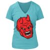 Women's Premium Deep V-Neck T-Shirt Thumbnail