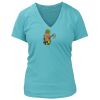 Women's Premium Deep V-Neck T-Shirt Thumbnail