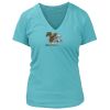 Women's Premium Deep V-Neck T-Shirt Thumbnail