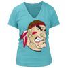 Women's Premium Deep V-Neck T-Shirt Thumbnail