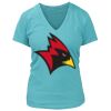 Women's Premium Deep V-Neck T-Shirt Thumbnail