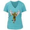 Women's Premium Deep V-Neck T-Shirt Thumbnail