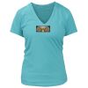 Women's Premium Deep V-Neck T-Shirt Thumbnail