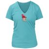 Women's Premium Deep V-Neck T-Shirt Thumbnail