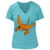 Women's Premium Deep V-Neck T-Shirt Thumbnail