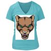 Women's Premium Deep V-Neck T-Shirt Thumbnail