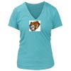 Women's Premium Deep V-Neck T-Shirt Thumbnail