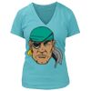 Women's Premium Deep V-Neck T-Shirt Thumbnail