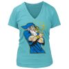 Women's Premium Deep V-Neck T-Shirt Thumbnail