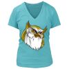 Women's Premium Deep V-Neck T-Shirt Thumbnail