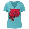 Women's Premium Deep V-Neck T-Shirt Thumbnail