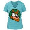 Women's Premium Deep V-Neck T-Shirt Thumbnail
