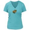 Women's Premium Deep V-Neck T-Shirt Thumbnail