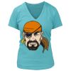 Women's Premium Deep V-Neck T-Shirt Thumbnail
