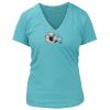 Women's Premium Deep V-Neck T-Shirt Thumbnail