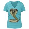 Women's Premium Deep V-Neck T-Shirt Thumbnail