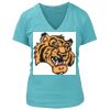 Women's Premium Deep V-Neck T-Shirt Thumbnail