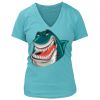 Women's Premium Deep V-Neck T-Shirt Thumbnail