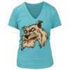 Women's Premium Deep V-Neck T-Shirt Thumbnail