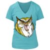 Women's Premium Deep V-Neck T-Shirt Thumbnail