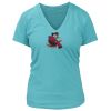 Women's Premium Deep V-Neck T-Shirt Thumbnail