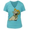 Women's Premium Deep V-Neck T-Shirt Thumbnail
