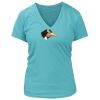 Women's Premium Deep V-Neck T-Shirt Thumbnail