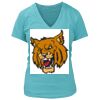 Women's Premium Deep V-Neck T-Shirt Thumbnail