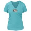Women's Premium Deep V-Neck T-Shirt Thumbnail