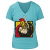 Women's Premium Deep V-Neck T-Shirt Thumbnail
