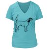 Women's Premium Deep V-Neck T-Shirt Thumbnail