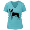 Women's Premium Deep V-Neck T-Shirt Thumbnail