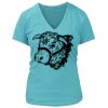 Women's Premium Deep V-Neck T-Shirt Thumbnail