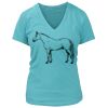 Women's Premium Deep V-Neck T-Shirt Thumbnail