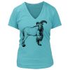 Women's Premium Deep V-Neck T-Shirt Thumbnail