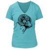 Women's Premium Deep V-Neck T-Shirt Thumbnail