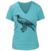 Women's Premium Deep V-Neck T-Shirt Thumbnail